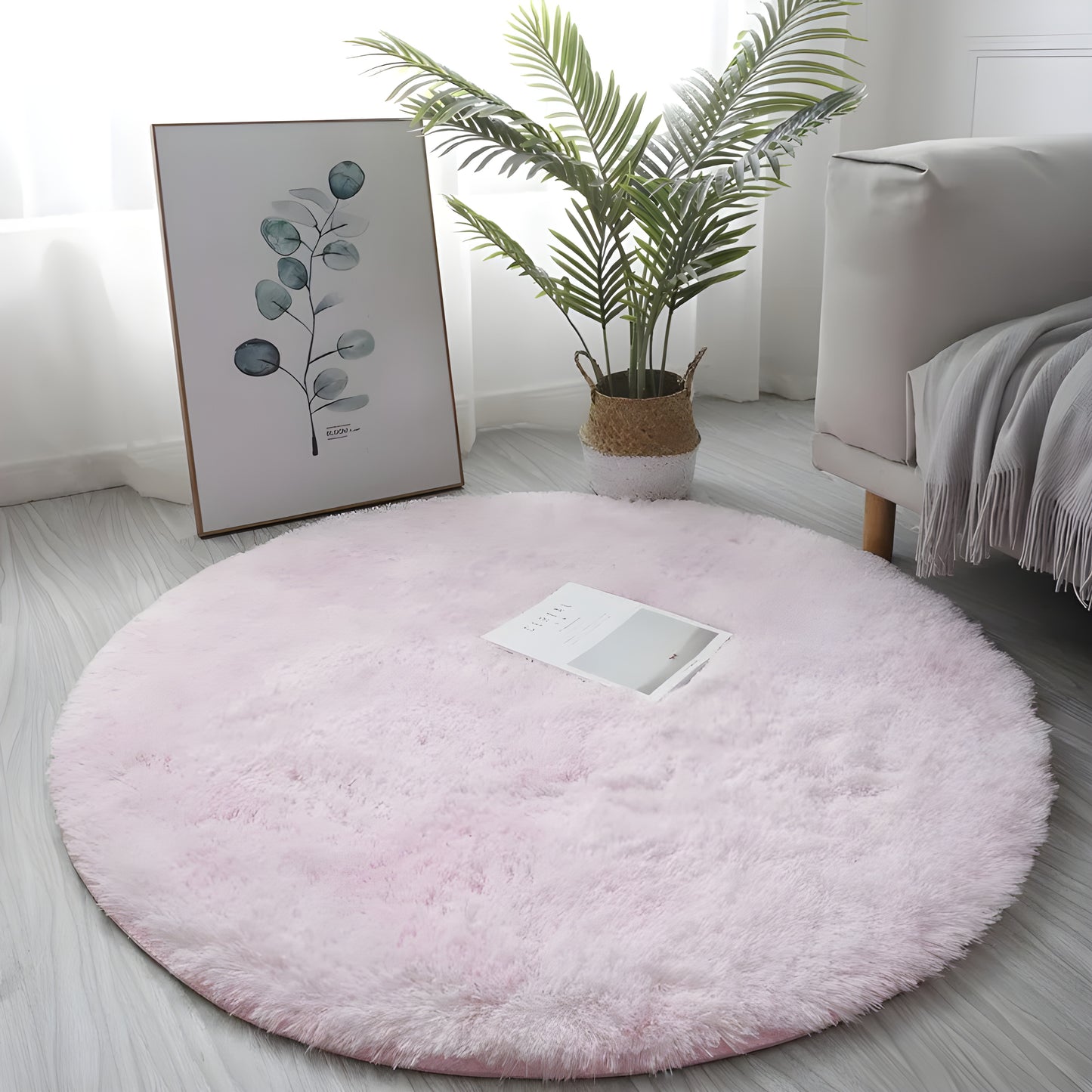 CozyRug™ – Superzachte Ronde Vloermat voor Woonkamer & Slaapkamer