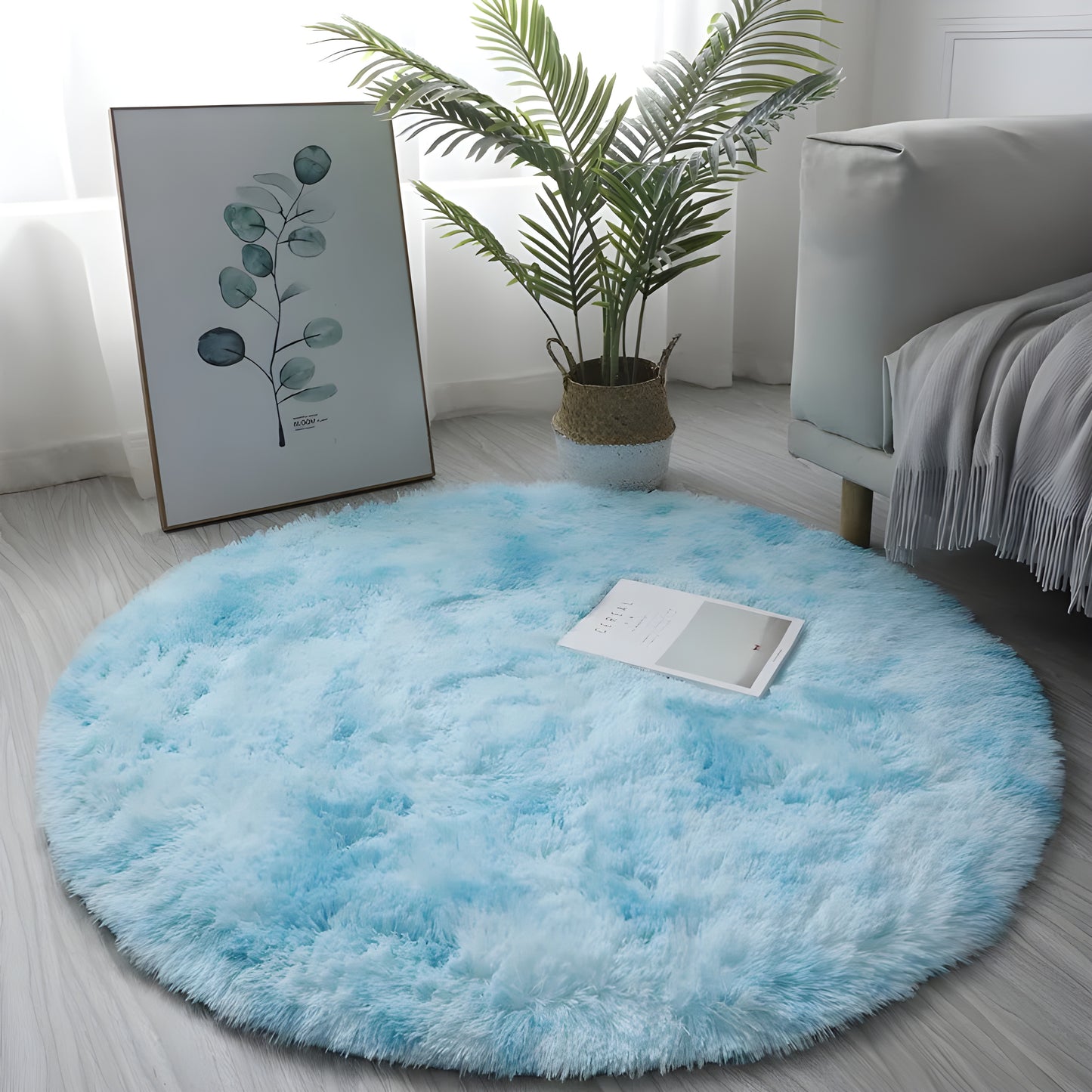 CozyRug™ – Superzachte Ronde Vloermat voor Woonkamer & Slaapkamer