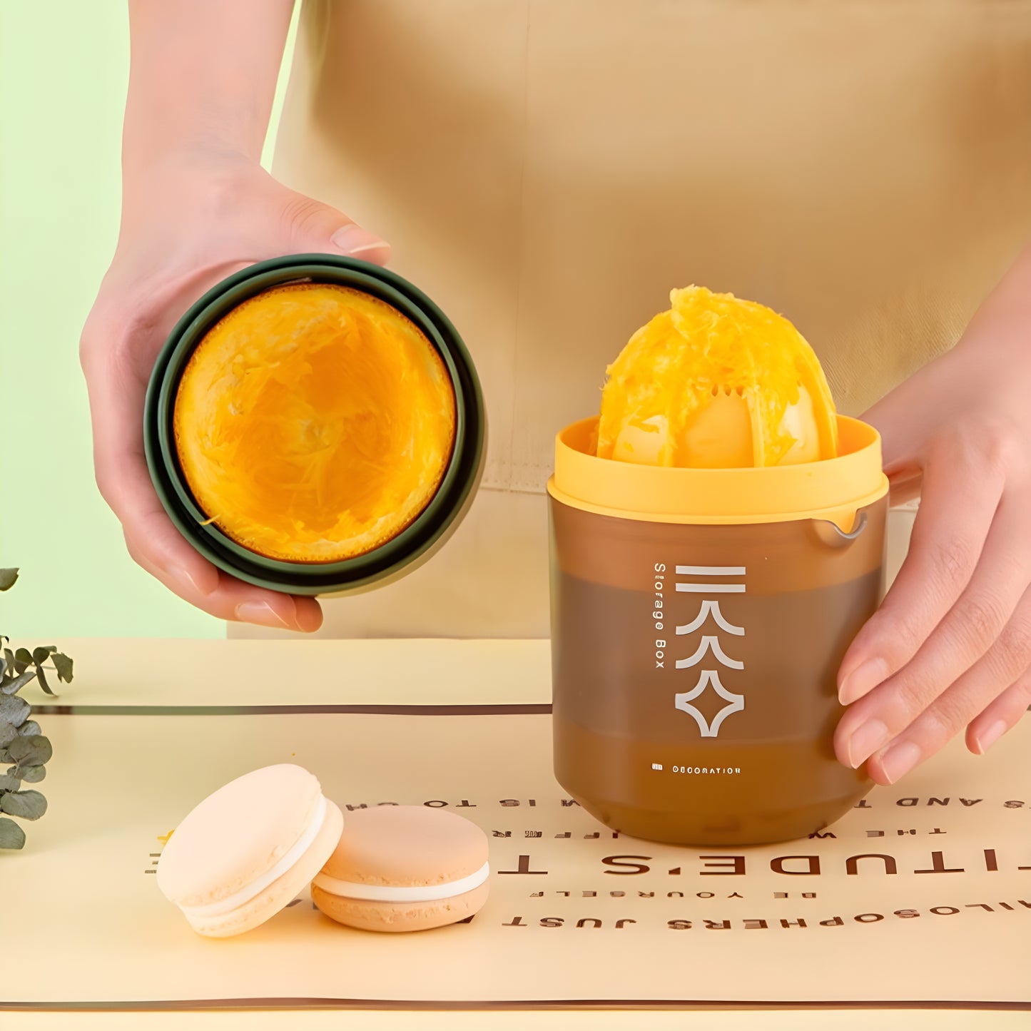 JuiceMaster™ – Mini Handmatige Citrus & Fruitpers