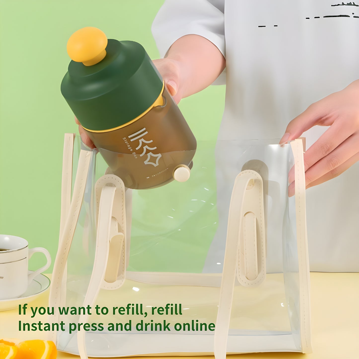 JuiceMaster™ – Mini Handmatige Citrus & Fruitpers