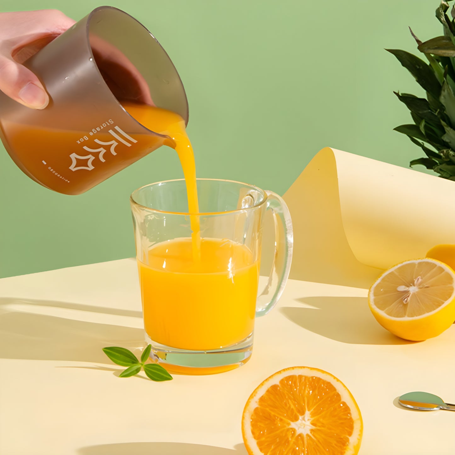 JuiceMaster™ – Mini Handmatige Citrus & Fruitpers