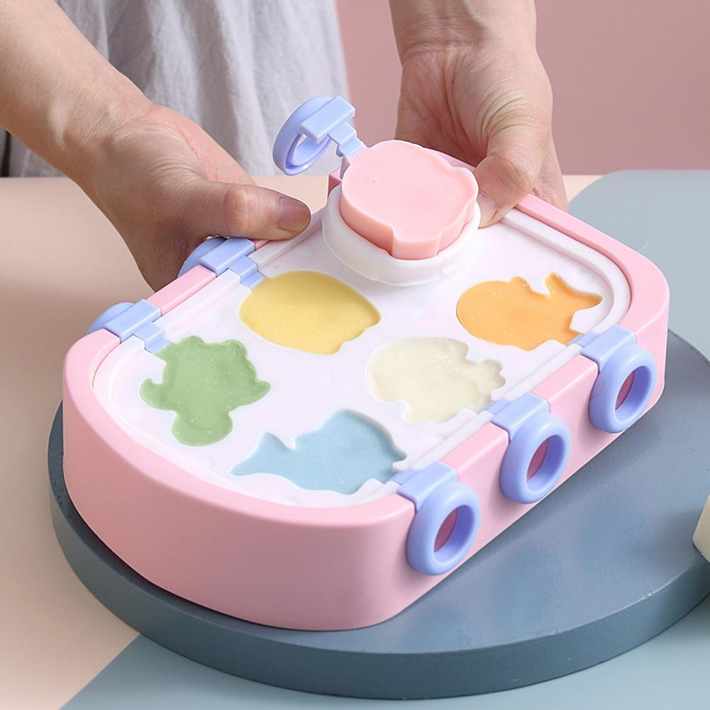 SweetShapes™ – Siliconen IJs- & Chocoladevormpjes voor Kinderen