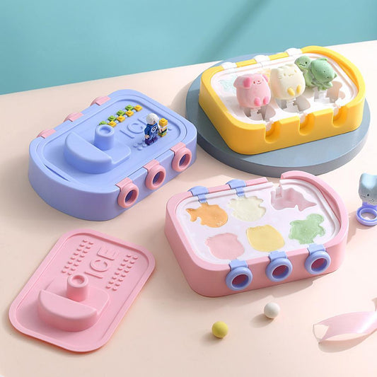 SweetShapes™ – Siliconen IJs- & Chocoladevormpjes voor Kinderen